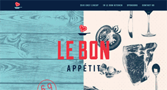Desktop Screenshot of lebonappetit.org