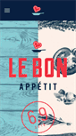 Mobile Screenshot of lebonappetit.org