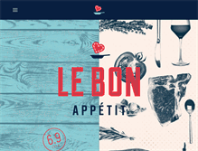 Tablet Screenshot of lebonappetit.org